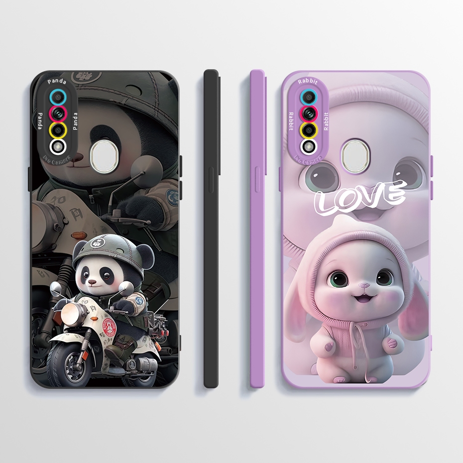 Dành Cho OPPO A31 2020 / OPPO A8 Ốp Lưng Silicon Mềm Chống Sốc Hoạt Hình Đáng Yêu Vỏ Sơn Cho OPPO A8