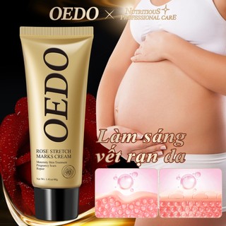 Kem Hỗ Trợ Giảm Sẹo Sau Khi Sinh OEDO chiết xuất hoa hồng Làm Trắng Và Săn Chắc Mịn Mượt Chống Lão Hóa Kem Rạn Da 40g