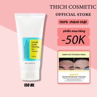 Sữa Rửa Mặt Cosrx Low pH Good Morning Gel Cleanser 150ml
