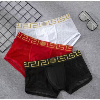 Quần lót nam boxer lưới thoải mái thoáng khí