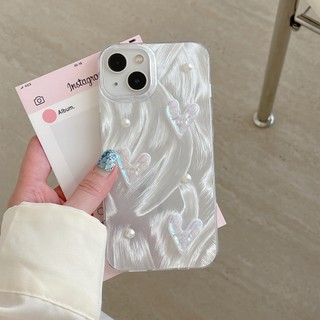 Ốp điện thoại mờ hình trái tim kẹo dễ thương lông vũ cho iPhone 16 Pro Max 15 11 12 13 14 Pro MAX 8 7 Plus X XR XS MAX 14Pro SE 2020 Vỏ lấp lánh Vỏ cứng chống sốc
