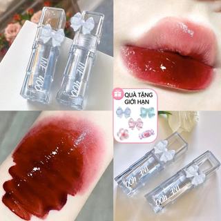ABPOPA Ineyoo Son Bóng Dưỡng Ẩm Hương Trái Cây 3D Lâu Trôi Tiện Dụng son nội địa trung