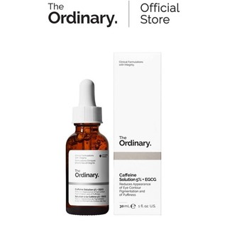  THE ORDINARY Dung dịch caffeine thông thường 5% + mặt EGCG serum dưỡng ẩm mắt caffeine 30ml  30ml  