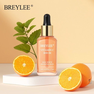 BREYLEE serum blance Vitamin C Brighten Face Skin Care Fade Dark Spots Freckle Anti-Aging Whitening 17ml