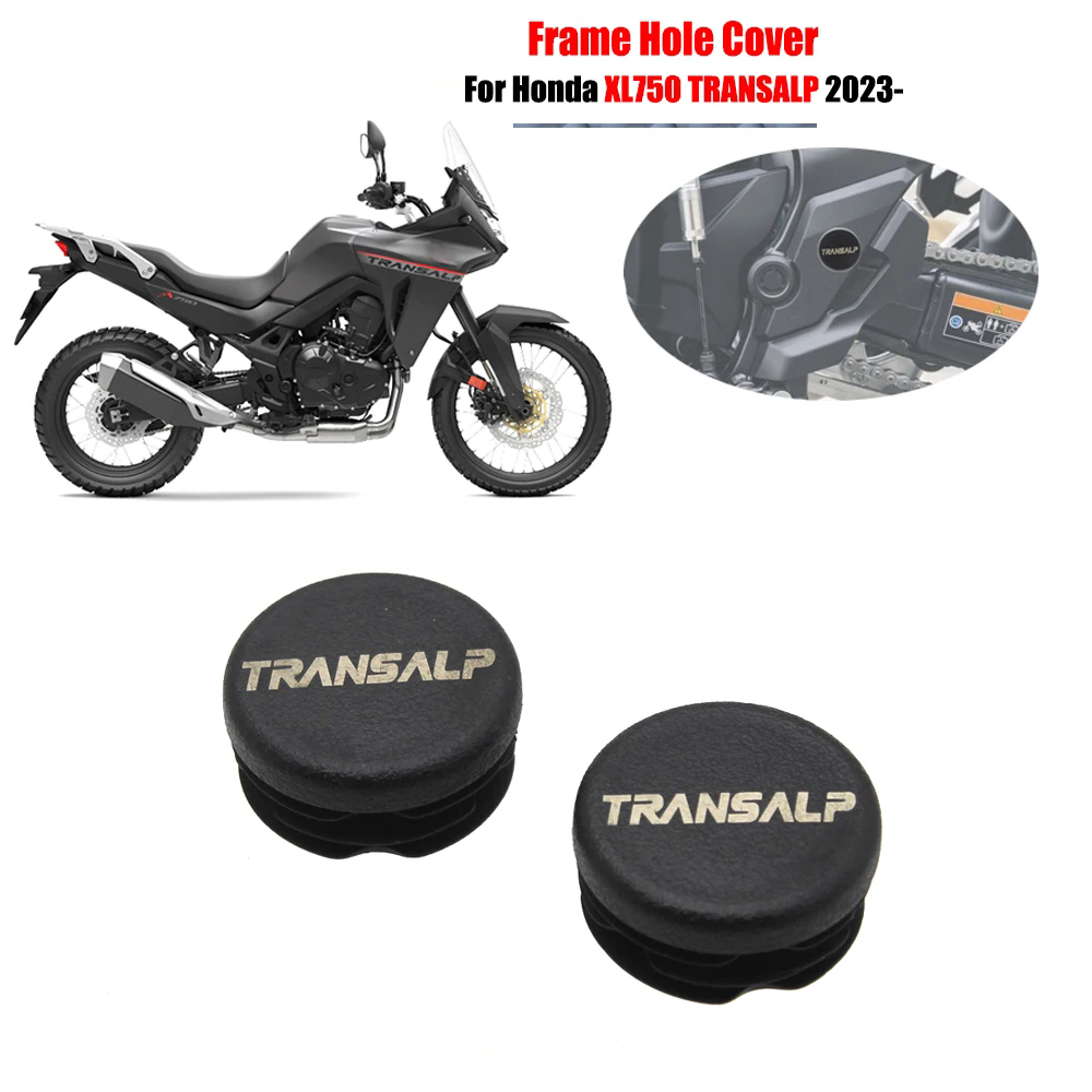 XL750 Xe Máy Khung Lỗ Nắp Cắm Trang Trí Khung Nắp Bộ Phù Hợp Cho Xe Honda Transalp XL 750 2023- Tran