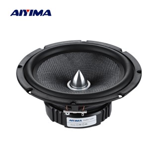 Aiyima 6.5 Inch Âm Thanh Xe Trung Thu Loa Bass 40W Sợi Thủy Tinh Đạn Loa Loa Loa Tự Làm Hệ Thống Âm Thanh