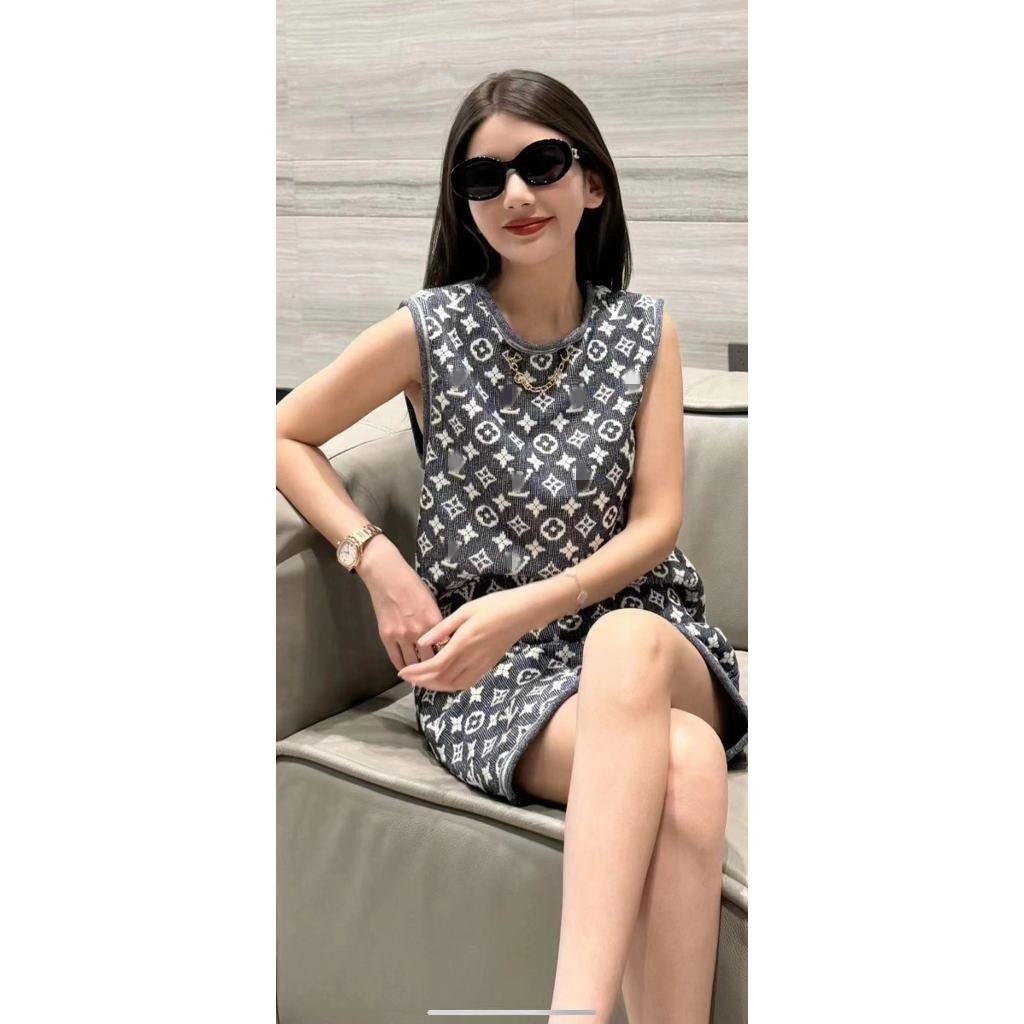 Váy dệt kim mỏng phong cách mới