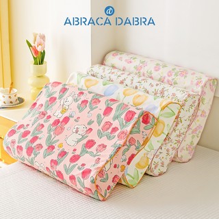 Vỏ gối cao su ABRACA DABRA 100% cotton in họa tiết hoa mới nhất 2023 kích thước 30x50cm/ 40x60cm