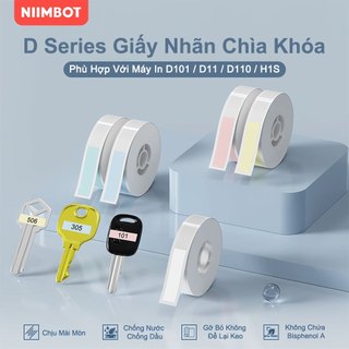 Niimbot d11/d110/d101 nhãn dán chìa khóa, nhãn phân loại chìa khóa, nhãn ghi tên
