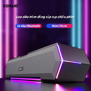 Romane Loa Bluetooth có dây Loa máy tính để bàn Loa siêu trầm Loa Mini