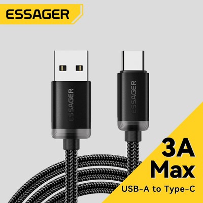 Essager 2.0 480Mbps Type C / Micro Cable Sạc nhanh cho điện thoại thông minh Android