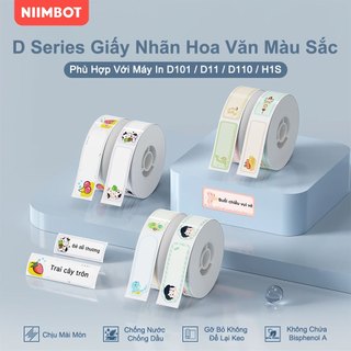 Niimbot d11/d110/d101 nhãn máy in màu giấy nhãn nhiệt, nhãn dán tên nhãn dán, nhãn dán công tắc