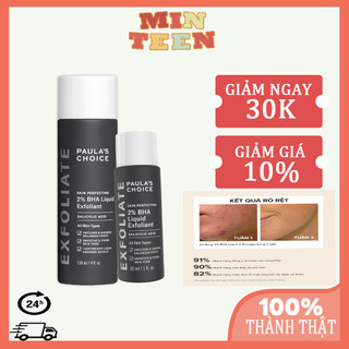  Tinh chất tẩy tế bào chết lỗ chân lông tẩy tế bào chết Paula 's Choice 2% BHA 30ml   118ml 