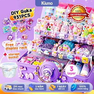 đồ chơi cho bé gái💙Bộ Kem Keo Dán Thẻ Goo 931 Chi Tiết Kiumo - Bộ Thẻ Goo, Đồ Chơi DIY, Đồ Chơi Handmade, Thủ Công, Dán Sticker