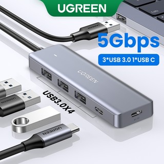 Ugreen Bộ Chia 4 Cổng USB Tốc Độ Cao Cho PC Laptop
