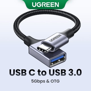 Dây cáp chuyển đổi ugreen us378 đầu cắm usb c sang usb 3.0 otg tiện dụng