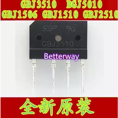 10 chiếc KBJ1506 GBJ1510 2510 GBJ3510 5010 mới
