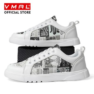 Giày Nam VMAL Chất Lượng Cao Thấp Giày Ván Trượt Thoáng Khí Trắng Giày Thể Thao Thích Hợp Cho Hàng Ngày Ngoài Trời Mặc Đường Phố Thể Thao Du Lịch 39-47