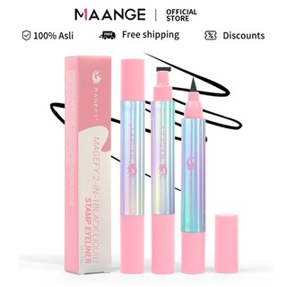 Bút Kẻ Mắt MAANGE Không Thấm Nước Lâu Trôi Chống Lem Nhòe Dễ Dàng Tạo Khuôn Trang điểm Cho Mắt