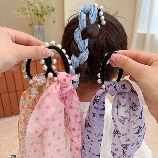 🔆1 dây buộc tóc tết ngọc trai Sanrio dành cho