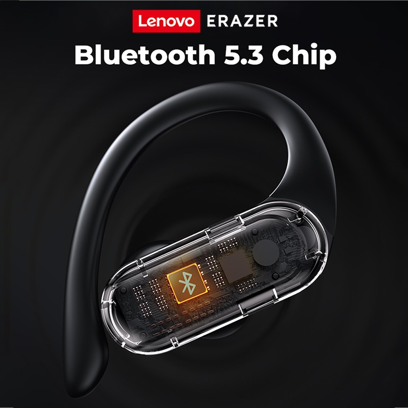 Lenovo ERAZER XT60 Tai Nghe Thể Thao Không Dây Bluetooth 5.3 Chống Nước Có Mic | BigBuy360 - bigbuy360.vn