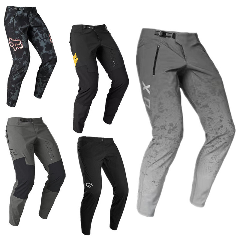 2023 FOX Bảo Vệ Kevlar Nam Moto Racing Quần Motocross Nhanh Khô Bụi Bẩn Xe Đạp Off Road Enduro Quần 