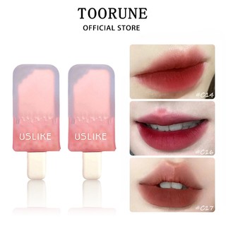 Toorune son kem lì mềm mịn như nhung lâu trôi cấp độ cao hình que kem uslike - 8 colors