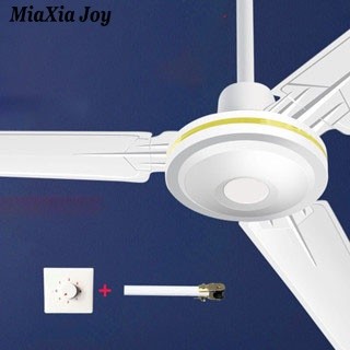 MiaXia Joy Quạt trần 56 inch cánh sắt quạt trần 48 inch gió mạnh hộ gia đình 1,4 mét ký túc xá trường kỹ thuật quạt trần quạt điện