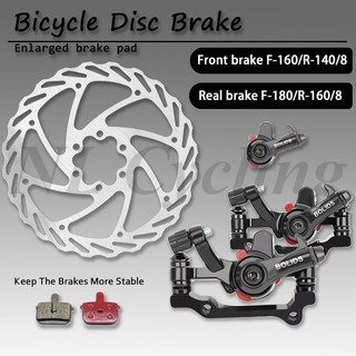 Bolids Phanh đĩa cơ Caliper Xe đạp Phanh đĩa trước / sau Xe đạp cơ khí