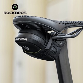 [Fulfilled by Shopee]Rockbros Túi đựng xe đạp Nhẹ An toàn đầy màu sắc Túi yên ngựa tiện lợi Khả năng thích ứng cao Dây kéo lụa MTB Xe đạp đường trường Thiết bị đi xe đạp