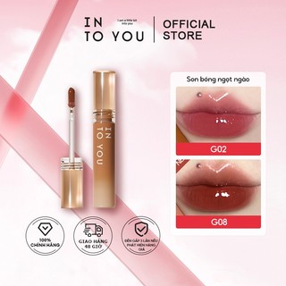 Into you son bóng mật ngọt ngào son bóng ánh nước son lì làm sáng da
