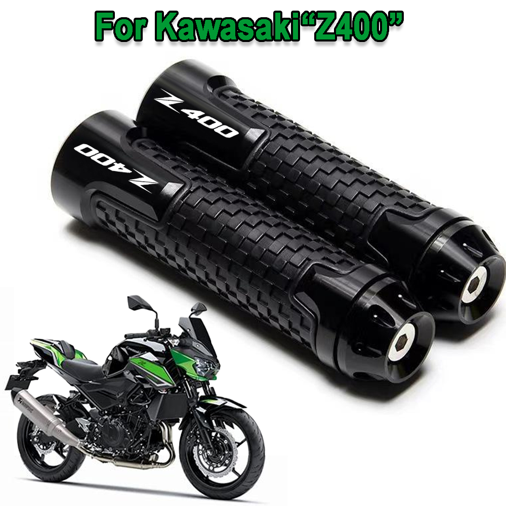 KAWASAKI Z400 Có đầu thanh Cầm Tay Xe Máy CNC Hợp Kim Nhôm Sửa Đổi Tay Cầm Z 400 Phụ Kiện