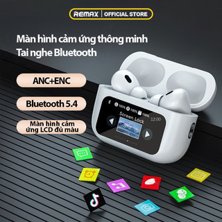  Remax  CozyBuds W30N Màn hình cảm ứng Khử tiếng ồn Tai nghe Bluetooth5.4 Tai nghe không dây đa chức năng 
