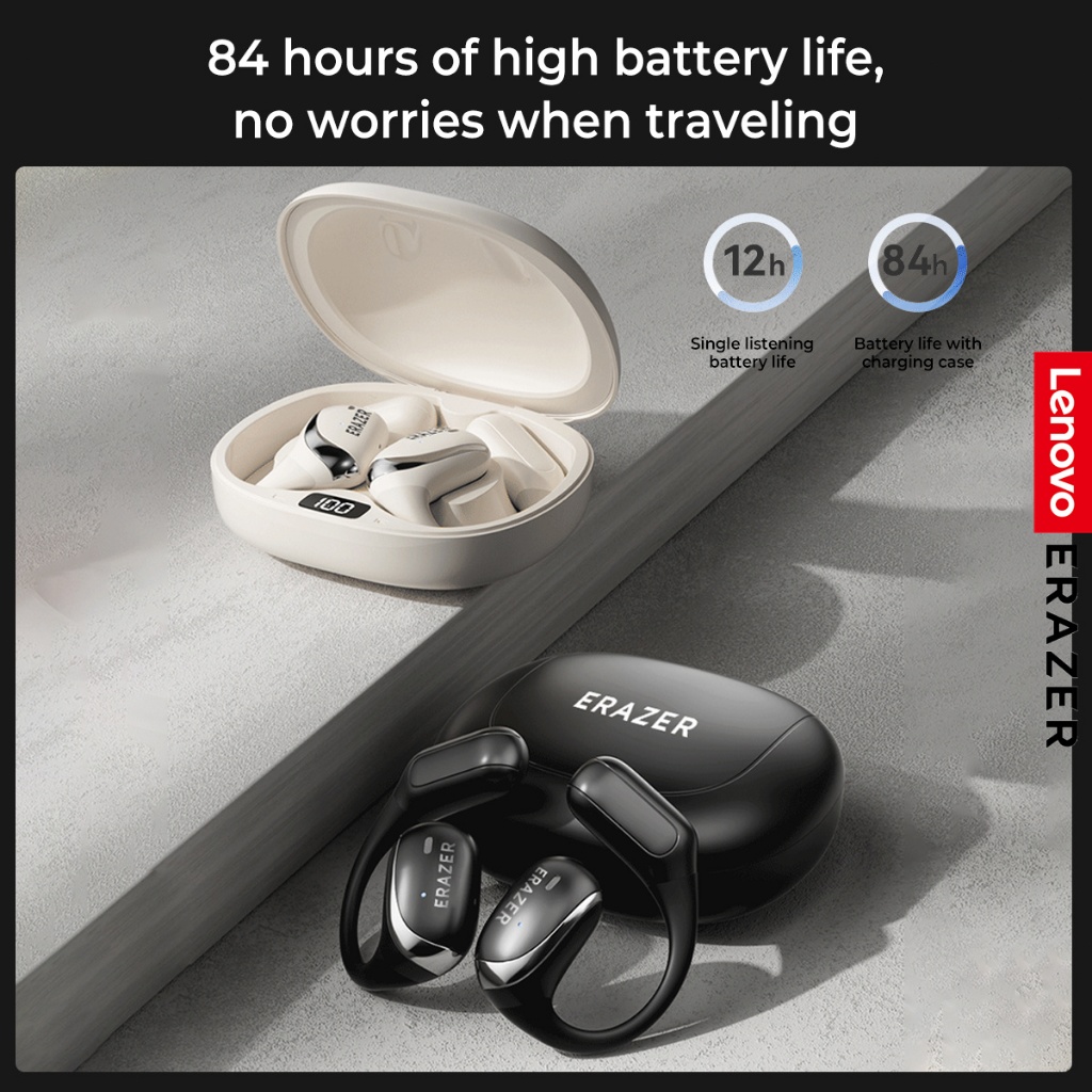 ERAZER Open Ear X9 Tai nghe thể thao Bluetooth không dây 5.4 OWS Tai nghe giảm tiếng ồn HiFi Stereo có Mic | BigBuy360 - bigbuy360.vn