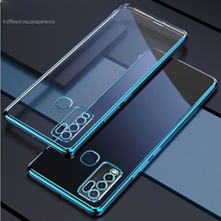 Dành Cho Vivo 1935 1938 1915 1920 1933 1919 1819 1906 1902 1901 1904 1916 Vỏ Mềm Trong Suốt Bao Gồm Tất Cả Vỏ Điện Thoại Mạ Chống Rơi