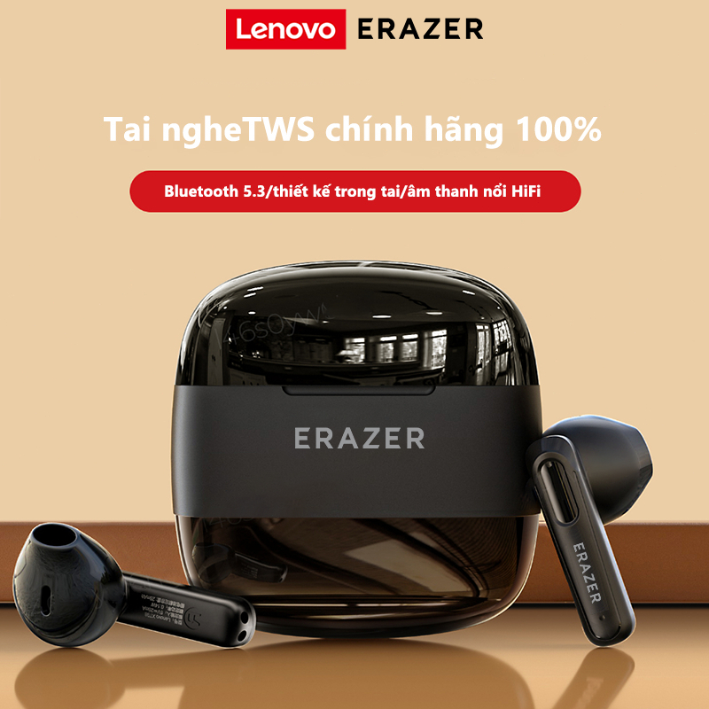 Lenovo  XT98 PRO Tai nghe không dây Bluetooth 5.3 âm thanh nổi HD giảm ồn thông minh cảm ứng chống nước | BigBuy360 - bigbuy360.vn