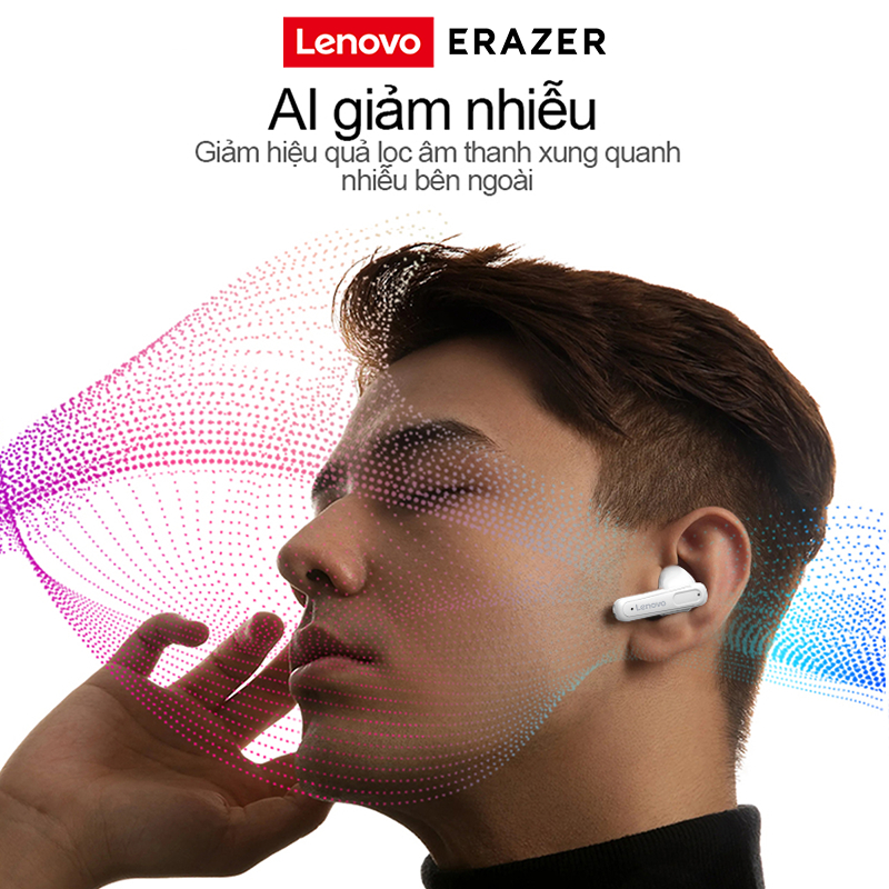 Lenovo  XT98 PRO Tai nghe không dây Bluetooth 5.3 âm thanh nổi HD giảm ồn thông minh cảm ứng chống nước | BigBuy360 - bigbuy360.vn