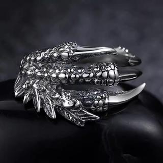 Đầu Lâu Ma Thuật Móng Vuốt Nhẫn 19221 Độc Đoán Hợp Thời Trang Độc Đáo Mở Rồng Móng Vuốt Nhẫn Đại Bàng Móng Vuốt Nhẫn