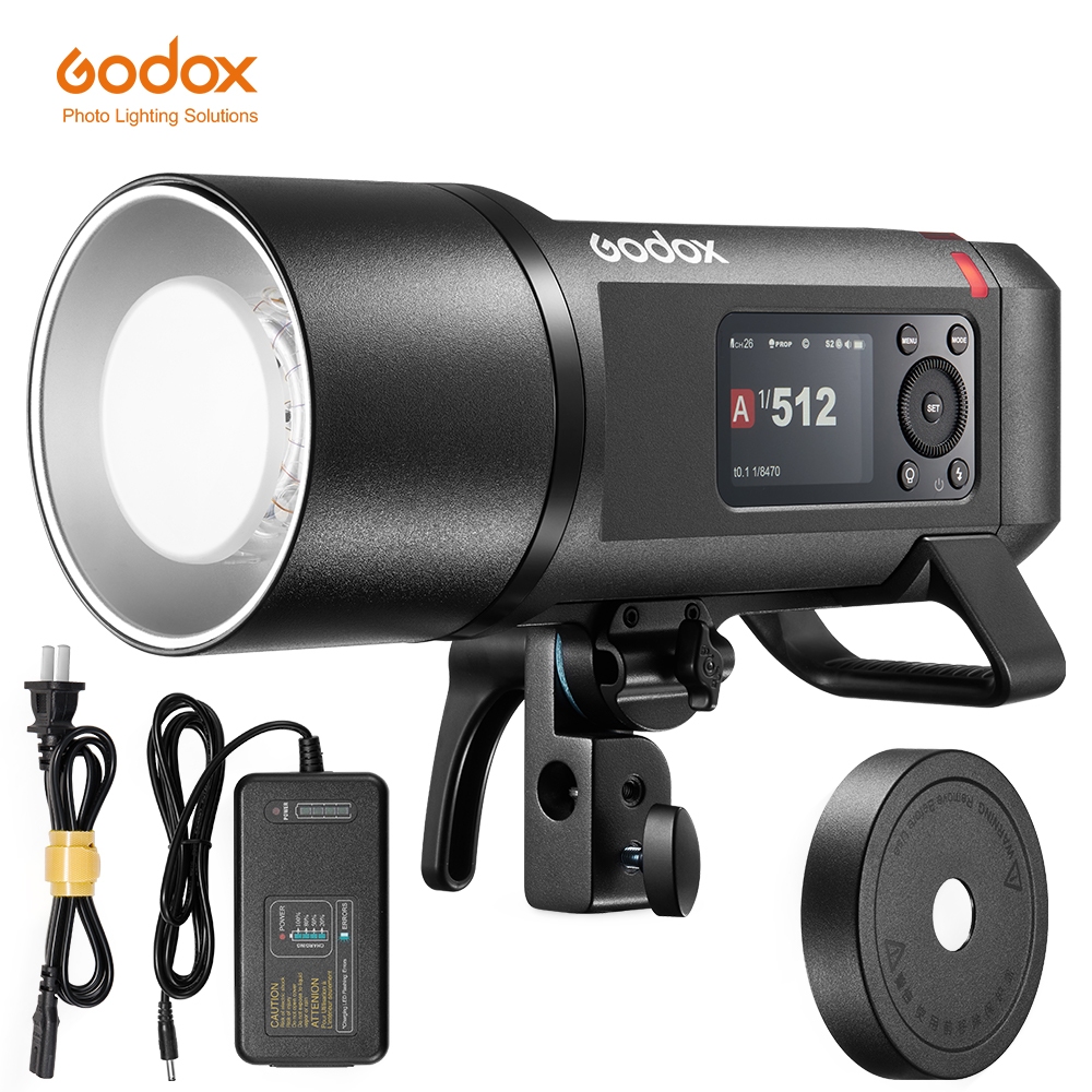 Đèn video Godox-LED AD600 Pro II, hai tài liệu 2800-6000K, chiếu sáng chụp ảnh cho máy ảnh, phát són