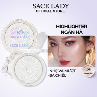 Phấn Bắt Sáng SACE LADY Mỏng Nhẹ Tạo Hiệu Ứng 3D Lên Màu Chuẩn Trang Diểm Cho Mặt Highlight Bắt Sáng