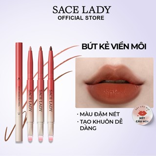 Chì Kẻ Viền Môi SACE LADY Bút kẻ môi Sắc Tố Cao Kết cấu mịn màng Trang Điểm Cho Nữ