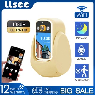 Llsee 1080p fhd 360 độ camera, two way video call wireless wifi camera, ptz home monitor baby old man, ir night vision, theo dõi tự động