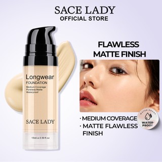 Kem Nền SACE LADY Dạng Lỏng Dung Tích Kết Thúc Mờ  15ml