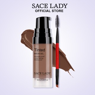 Gel Kẻ Mày SACE LADY Lâu Trôi 24H Chống Thấm Nước Hơn Chì Kẻ Lông Mày 6ml