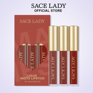 Son SACE LADY Kem Lì Mịn Như Nhung Chống Nước Bền Màu Cao Cấp 3x1.8ml