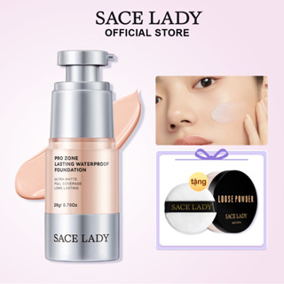 Kem Nền SACE LADY Che Phủ Khuyết điểm Dạng Lỏng Kiềm Dầu Chống Thấm Nước Tạo Hiệu ứng Mịn Lì Trang điểm Cho Mặt 20g