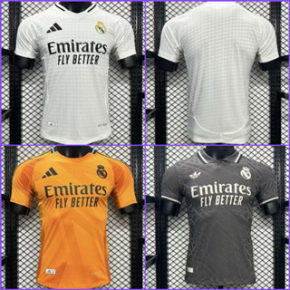 Real Madrid 24 / 25 Cầu thủ Phát hành Áo thun sân nhà / sân khách chất lượng cao Hàng tồn kho