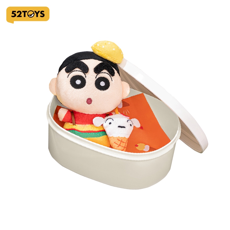 52TOYS YUMMY BOX - Crayon Shinchan - Tea Time Plush Blind Box Series Blind Box Figure Toy