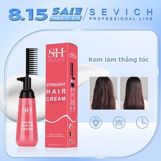 SEVICH Keratin Kem duỗi tóc nhanh chóng tiện lợi Thuốc Duỗi Tóc Tại Nhà Dầu argan kem thẳng tóc 150ml