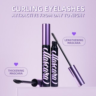  Rynluna Mascara & Làm Dày Mascara Uốn Lông Mi Đen Lâu Dài Và Chống Thấm Nước 4g 
